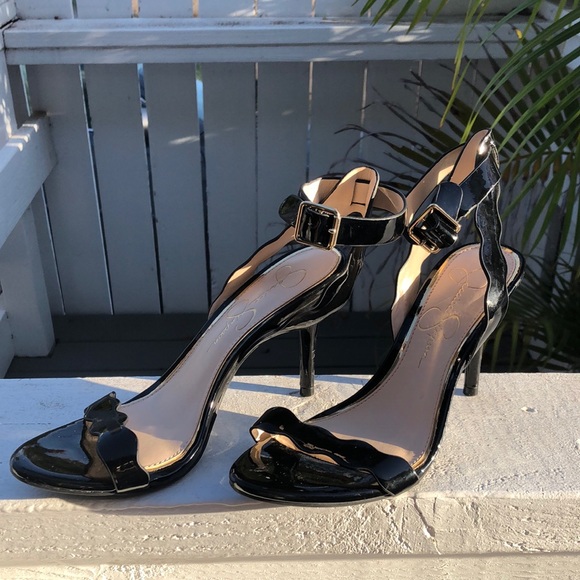 Jessica Simpson Shoes - NEW Jessica Simpson Black Patent Leather Heels
